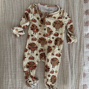 Caden Lane Turkey Onesie